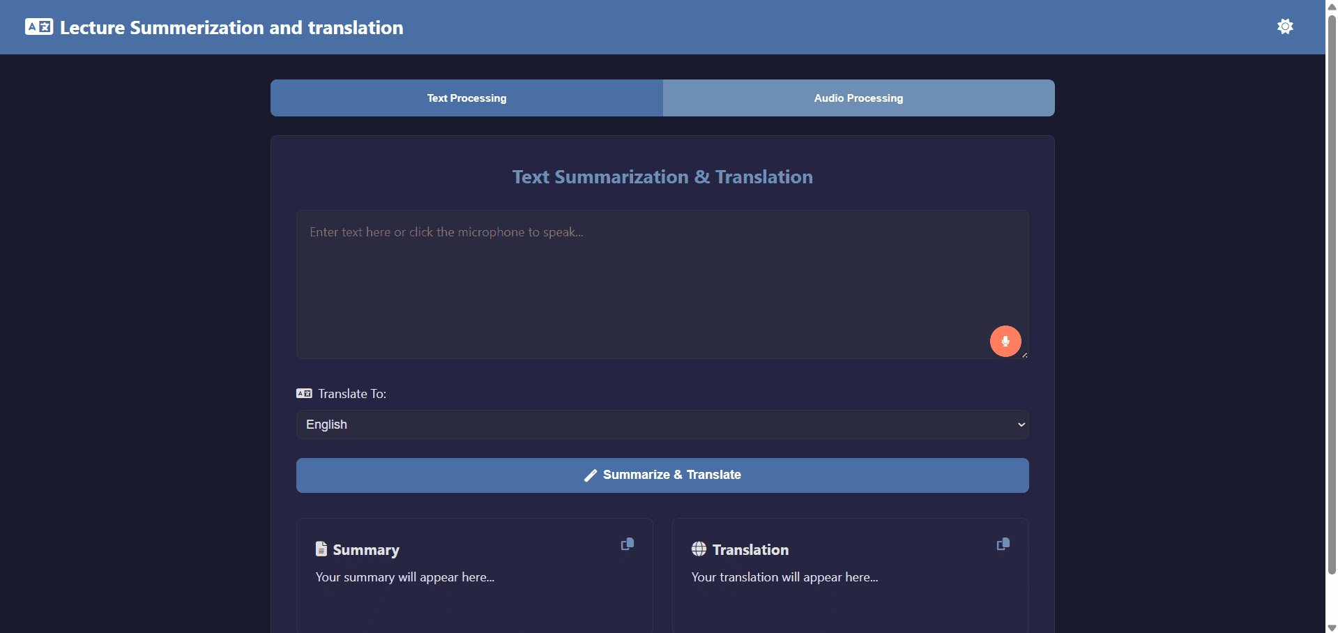 Lecture Summarization preview 1
