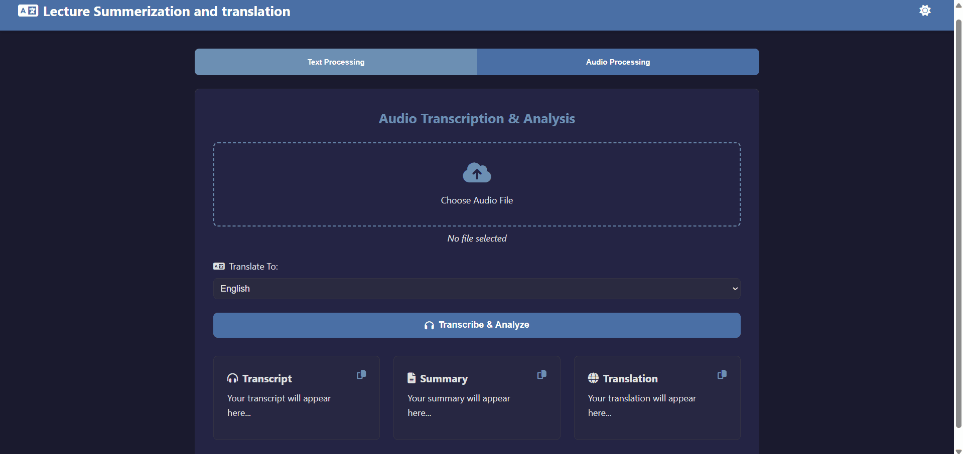 Lecture Summarization preview 3
