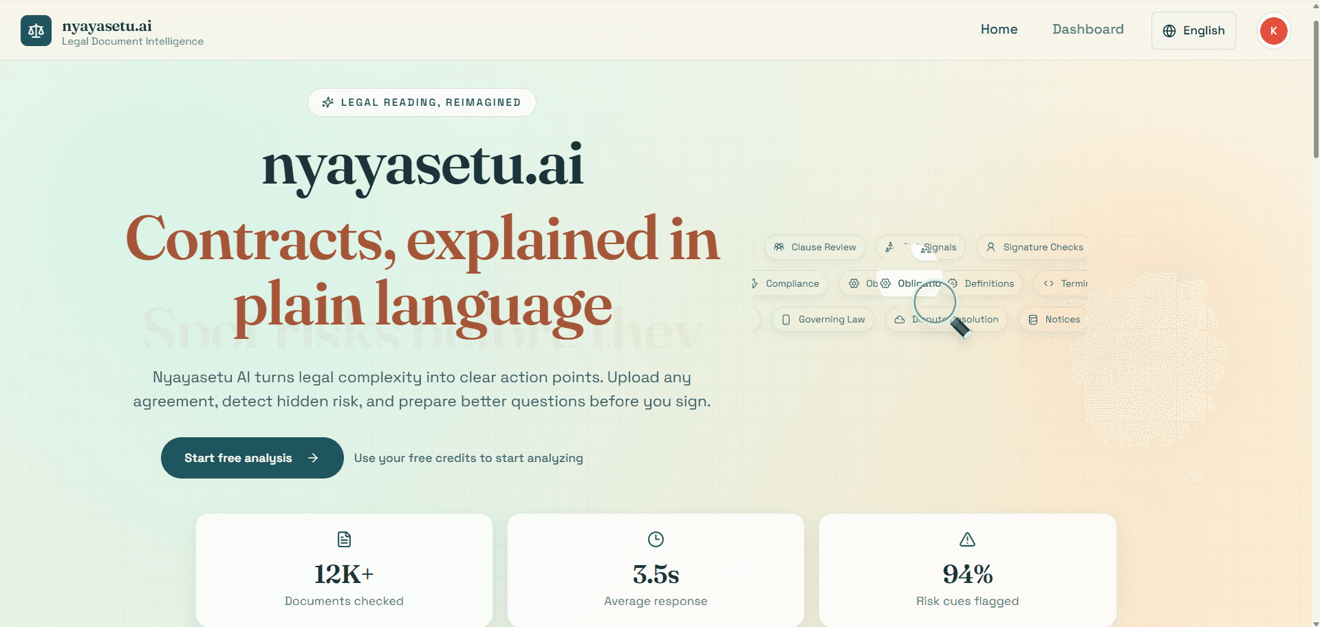 Nyaysetu.ai preview 1
