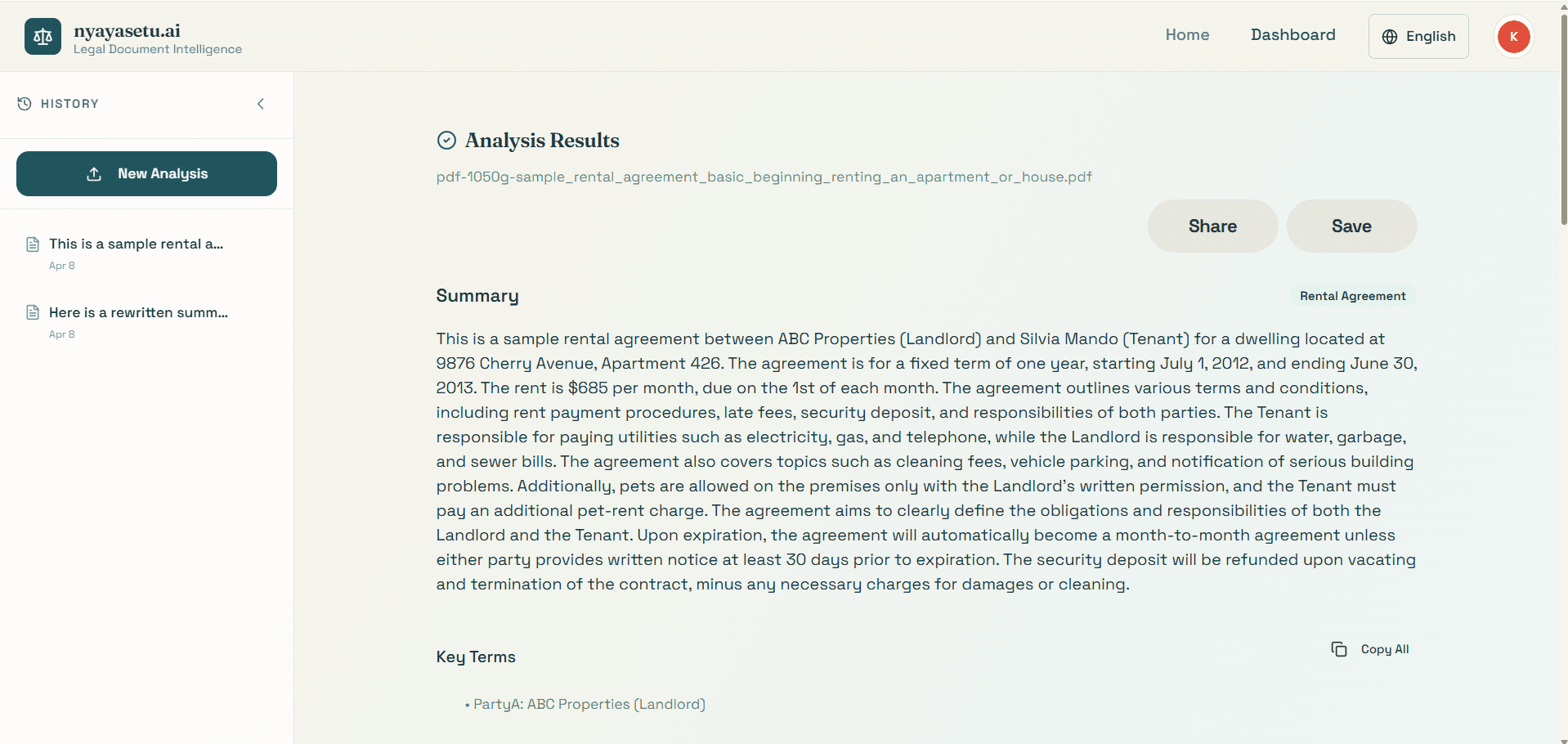 Nyaysetu.ai preview 4