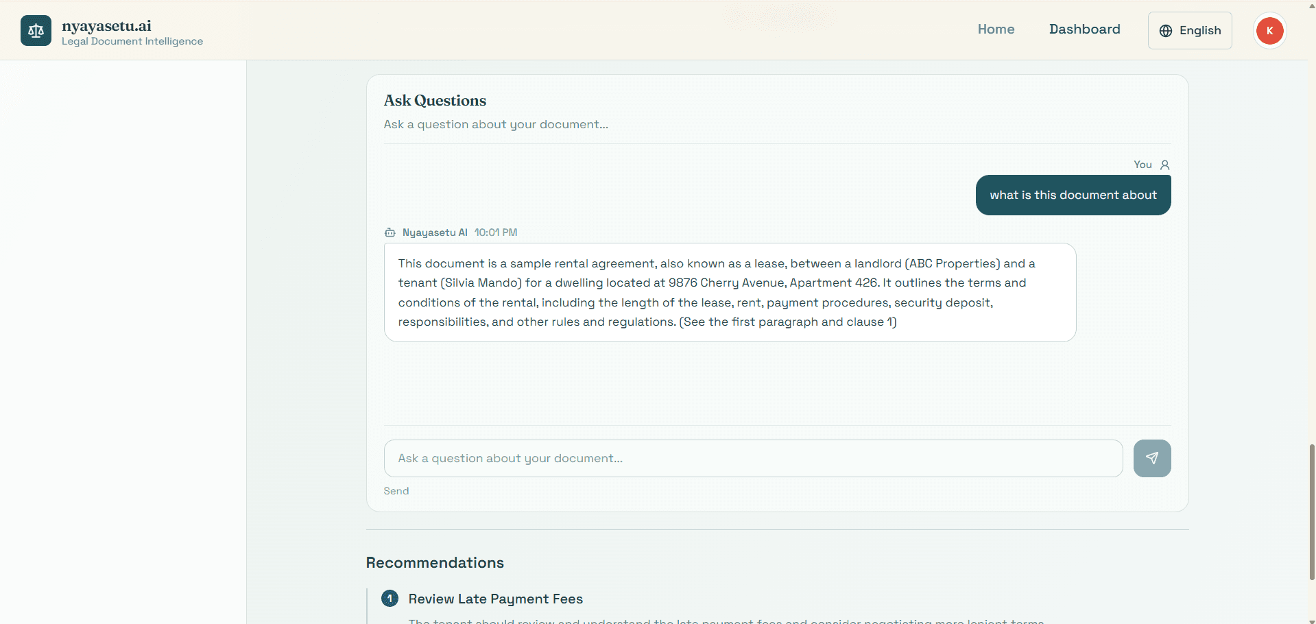 Nyaysetu.ai preview 5