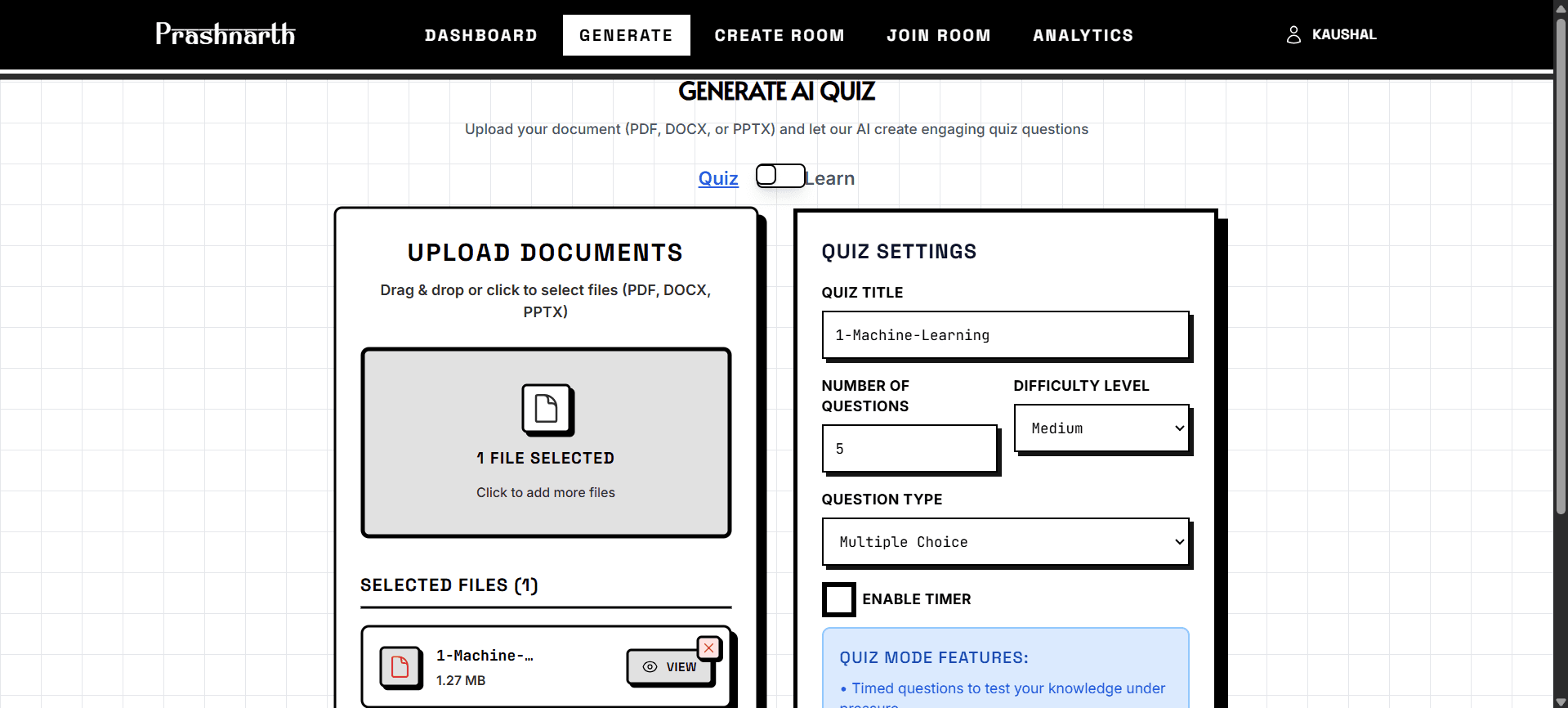Prashnarth preview 2